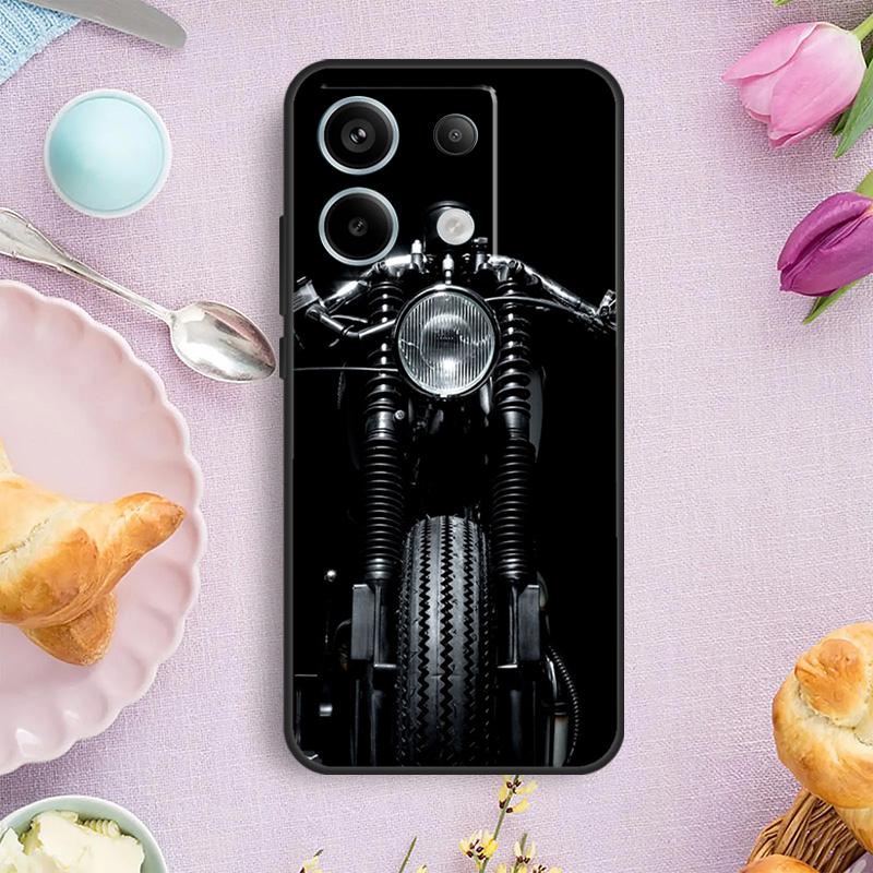 Чехол для двигателя, мотора, мотоцикла для Xiaomi Redmi Note 15 Pro Plus 10 11 12 13 14 Pro Чехол для Redmi 14C 15C 12C 10C 13C
