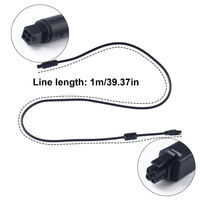 For Lab Mini Extension Cable 1M 4pin Cable Data Transfer Replacement Jumper Cord for Lab Mini 3D Printer Accessories