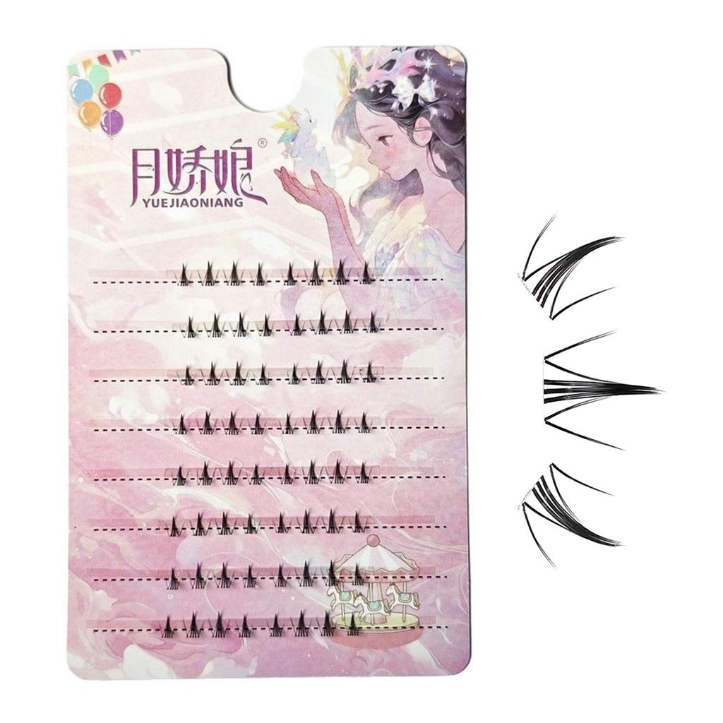 Cat Claw Shaped Lower False Eyelashes Lightweight Comfortable Eyelash Extension for Party Holiday