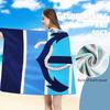 MUTAO Microfiber Printed Beach Towel - Quick Dry Absorbent for Yoga Beach Swimming Running Sports Towel