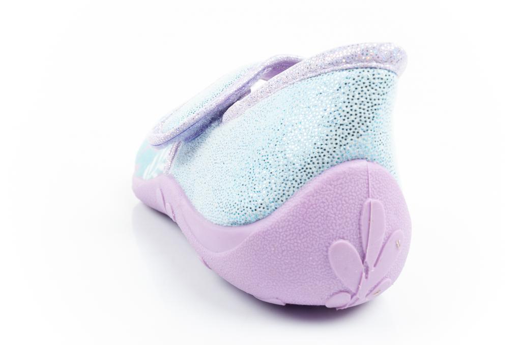 Leomil Ballerinas Frozen Velcro Lt Turk Blue [FZ003043] size 30
