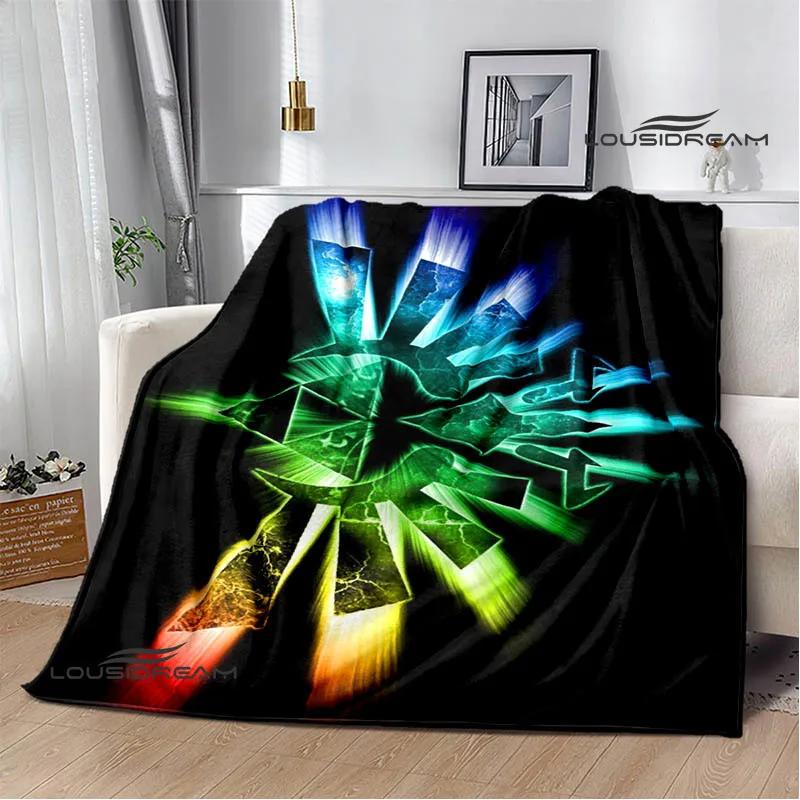 3D Z-Zeldas Cartoon blanket Warm Flannel blankets Soft and comfortable blanket Home Travel Blankets bed linings Birthday Gift