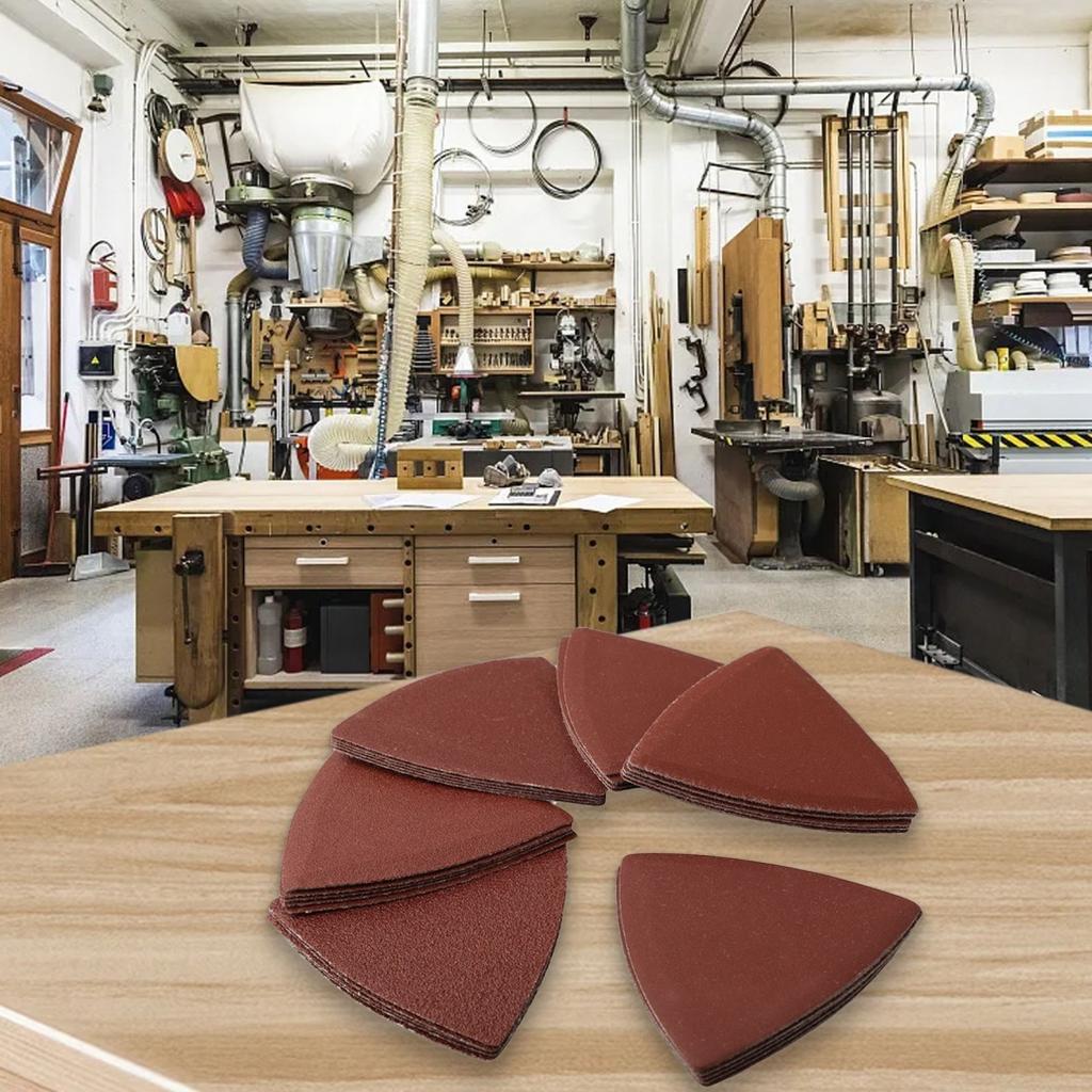 Triangle Sandpaper Sanding Disc Abrasive Tool 240 3-1/8 Inch