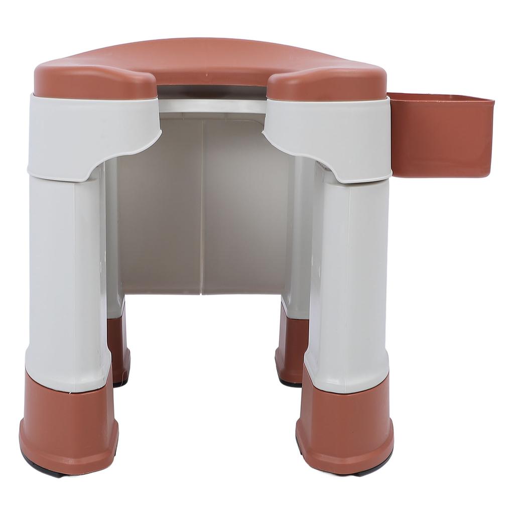 Туалетное кресло для душа, безопасное нескользящее основание, складной туалетный стул с коробкой для салфеток для беременных женщин