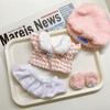 20cm Handmade Cotton Doll Clothes Cos Gift Doll Accessories Fashion Doll Cap Headdress