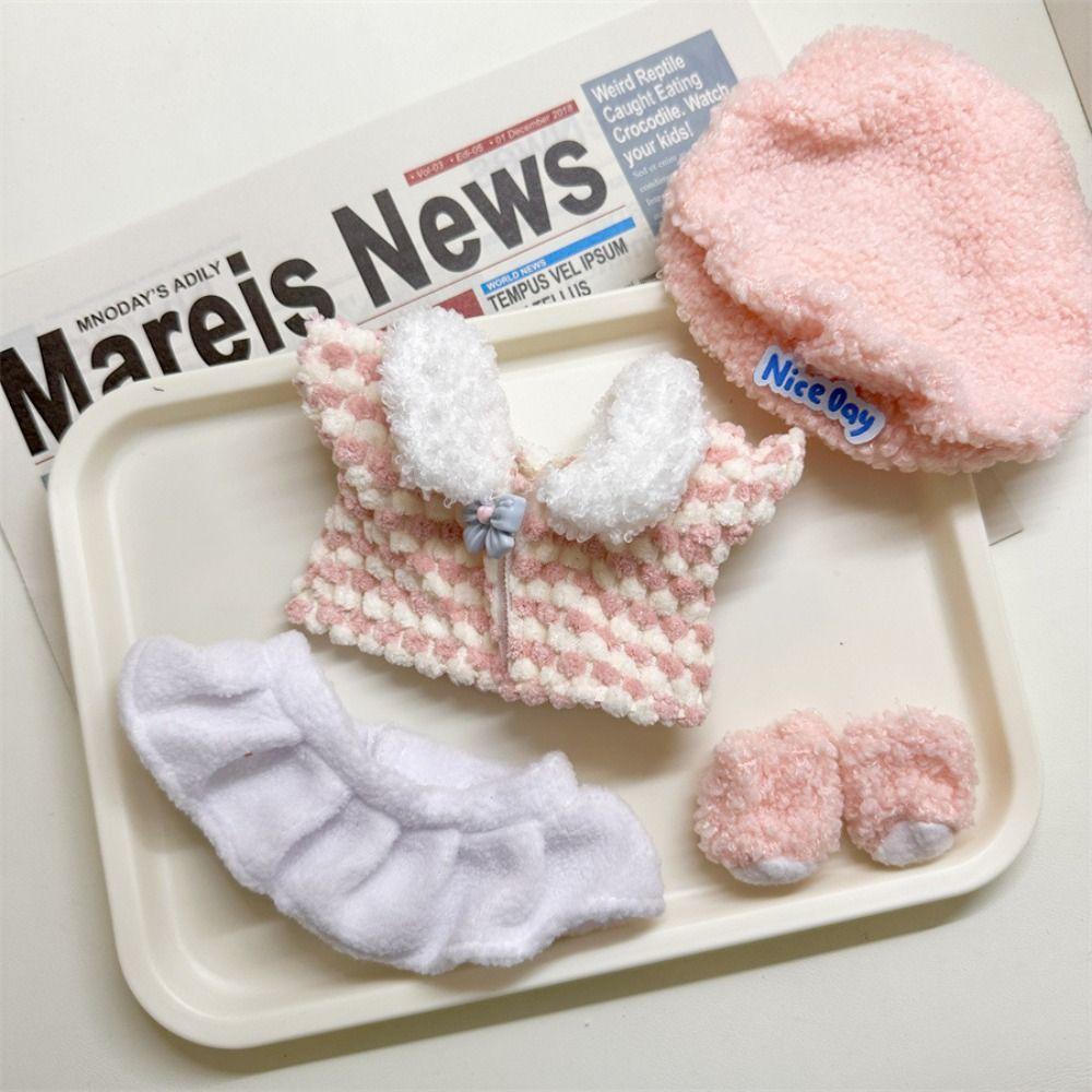 20cm Handmade Cotton Doll Clothes Cos Gift Doll Accessories Fashion Doll Cap Headdress