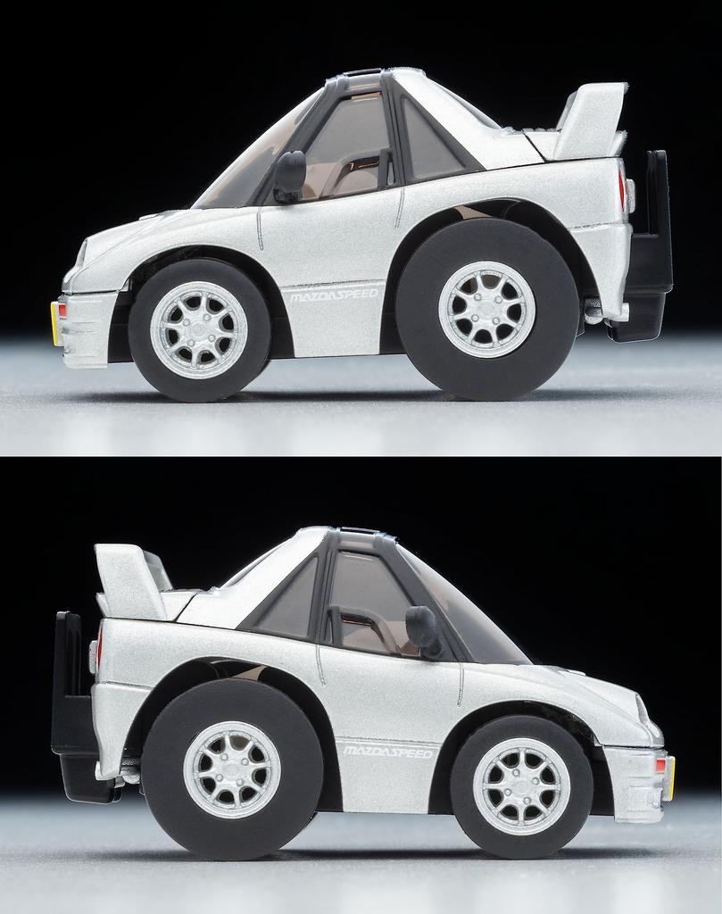 TOMYTEC ChoroQ zero Autozam Mazdaspeed версия серебристый готовый продукт Z-84a AZ-1