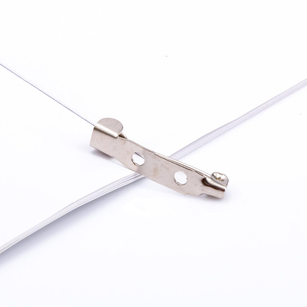 Белая брошь булавки 25 мм брошь вращающийся фиксатор брошь задняя часть булавка безопасная булавка брошь 25 мм фиксатор