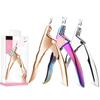 Fake Nail Cutter Professional Nail Clippers Straight Edge Acrylic Nail Clipper Tips Manicure Cutter Guillotine Cut False Nails