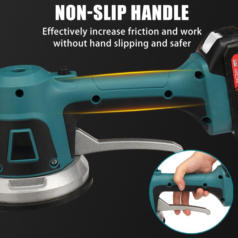 Машина для укладки плитки, плитка, вибратор на присоске, 1800 Вт, регулируемый автоматический вибратор для пола, инструмент для выравнивания пола, аккумулятор 18 В