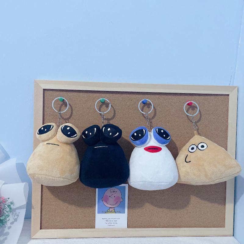Игра Мой питомец инопланетянин Поу плюшевая игрушка Furdiburb Emotion Alien Plushie мягкая игрушка Pou кукла 10 см