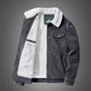 Corduroy Jacket Loose Large Size Cotton-padded Jacket Men's Middle-aged and Young Casual Warm Jacket