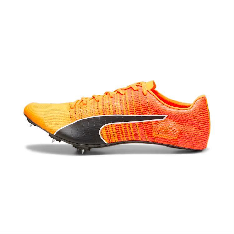 Puma EvoSPEED Нескользящие Износостойкие Нескользящие Износостойкие Низкие Беговые Кроссовки Унисекс Оранжевые 380034-01