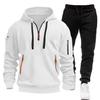 Women's Tracksuit Wear Zipper Hoodies+Sweatpants 2 Piece Set Fashion High Quality Autumn Winter Luxury Casual Jogging Suit