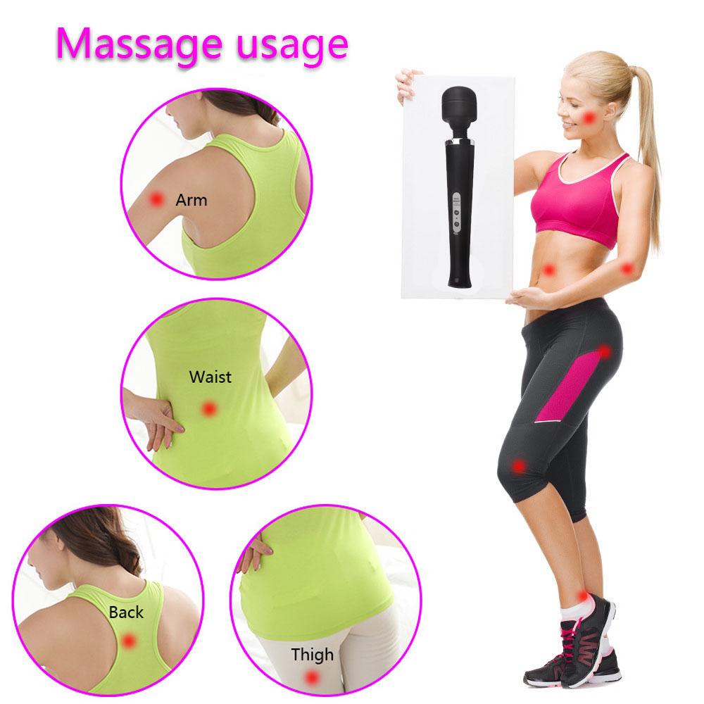 Огромные вибраторы Magic Wand для женщин, USB-зарядка, большая AV-палка, массажер для точки G, стимулятор клитора