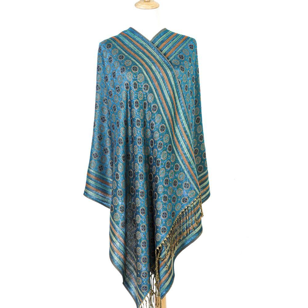 Paisley Shawl Tassel Pashmina Fashion Hijab