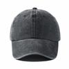 Unisex Vintage Washed Cotton Baseball Cap Adjustable Breathable Solid Color Fashion Cap for Men And Women Denim Fits All