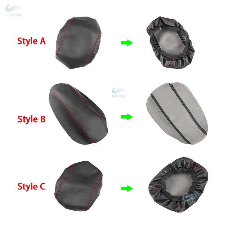 Для Nissan Slyphy Sentra 2007 2008 - 2017 Салон автомобиля Центральная консоль Крышка подлокотника Крышка ящика Микрофибра Кожа