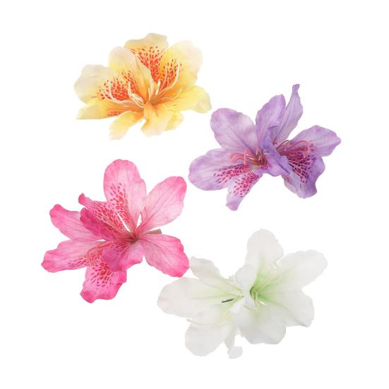 Women Summer Hair Clip Flower Shape Imitation Flower Hair Pin Bohemia Style Bridal Bangs Hair Clip Hair Accessories