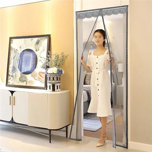 Anti-mosquito Nets for Doors Kitchen Curtains Insect Protection Magnetic Durable Washing Car Fly Mesh Magnets Separators Screens
