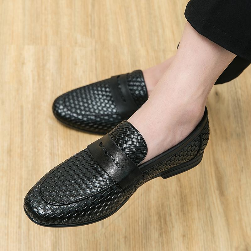 Новые мужские классические оксфорды на плоской подошве, деловая повседневная кожаная обувь, лоферы, свадебные туфли, обувь в итальянском стиле