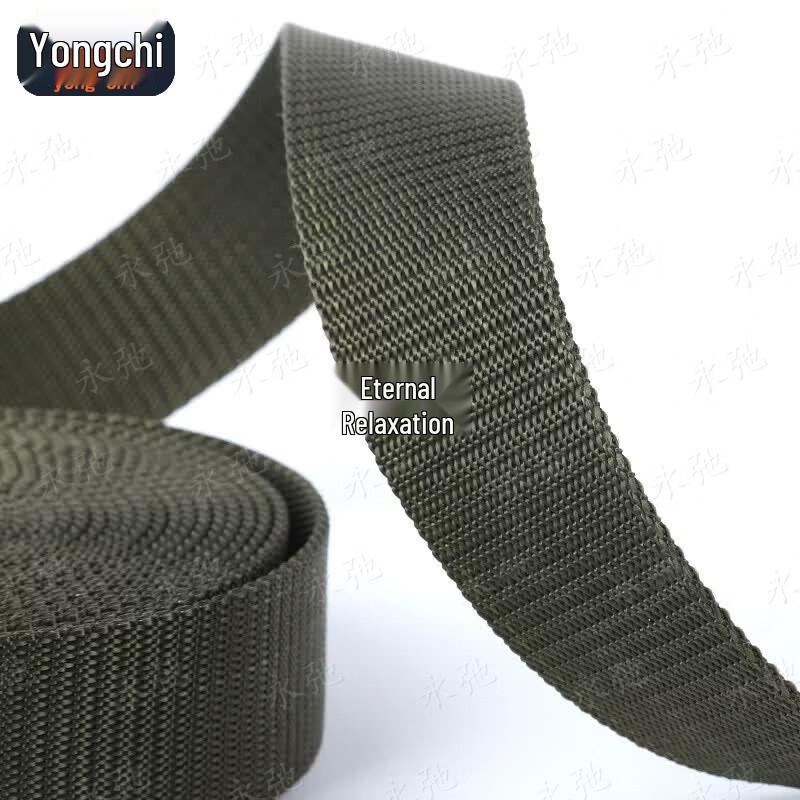 Yongchi Прочная ременная стяжка с трещоткой, армейского зеленого цвета