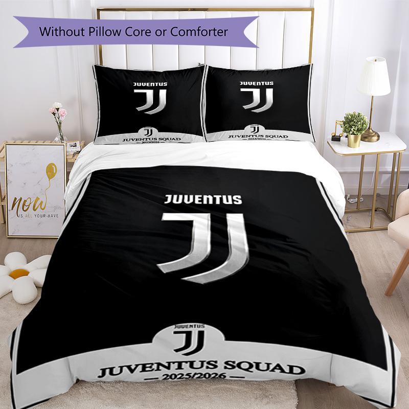 Juventus Bedding Set Breathable Duvet Cover With Pillowcases Home Decoration Birthday Gift