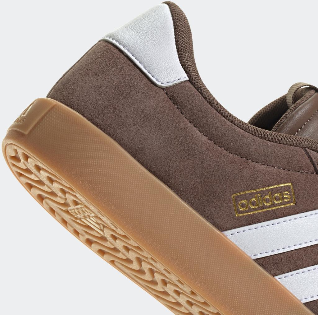 Кроссовки Adidas VL Court 3.0 earth strata/cloud white/gold metallic