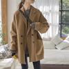 New Double-sided Cashmere Coat Women's Short Loose Woolen Coat