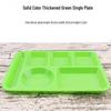 Melamine 6-Compartment Meal Tray