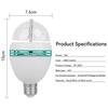 Светодиодная лампа для дискотеки, авто полноцветная вращающаяся сценическая танцевальная лампа, красочная лампа для вечеринки, мигающая сценическая подсветка