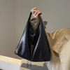 Casual Solid PU Travel Style Large Capacity Simple Versatile Shoulder Bags