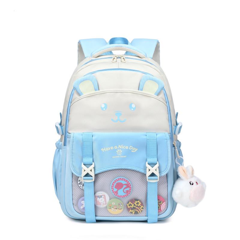 Cartoon Capacity Large Backpack Student Backpack Womens Leisure Use Educational