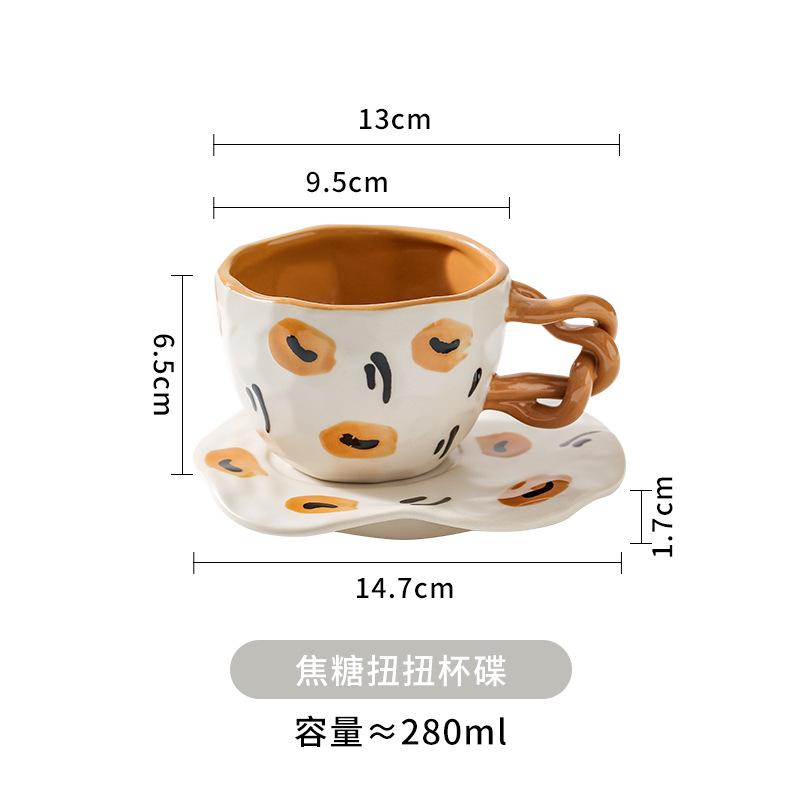Керамические кофейные чашки и тарелки, наборы Чашки для послеобеденного чая, чашки для воды, кружки для чая, чашки для завтрака, тарелки для димсамов, кофейные кружки, молочные кружки