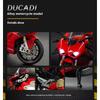 Модель мотоцикла Ducati Panigale V4S 1/12, литой из сплава, украшения для компьютерного стола, модный дисплей, подарок для друга, детские игрушки