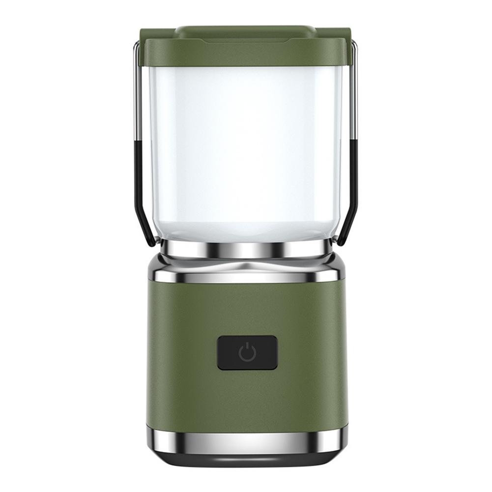 1PC Outdoor Portable Camping Light Retro Atmosphere Light With Handle Type-C Charging Emergency Flashlight