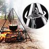 Detachable Outdoor Cooking Hanging Rack Stainless Steel Pot Rack Hanger  Bonfire Party