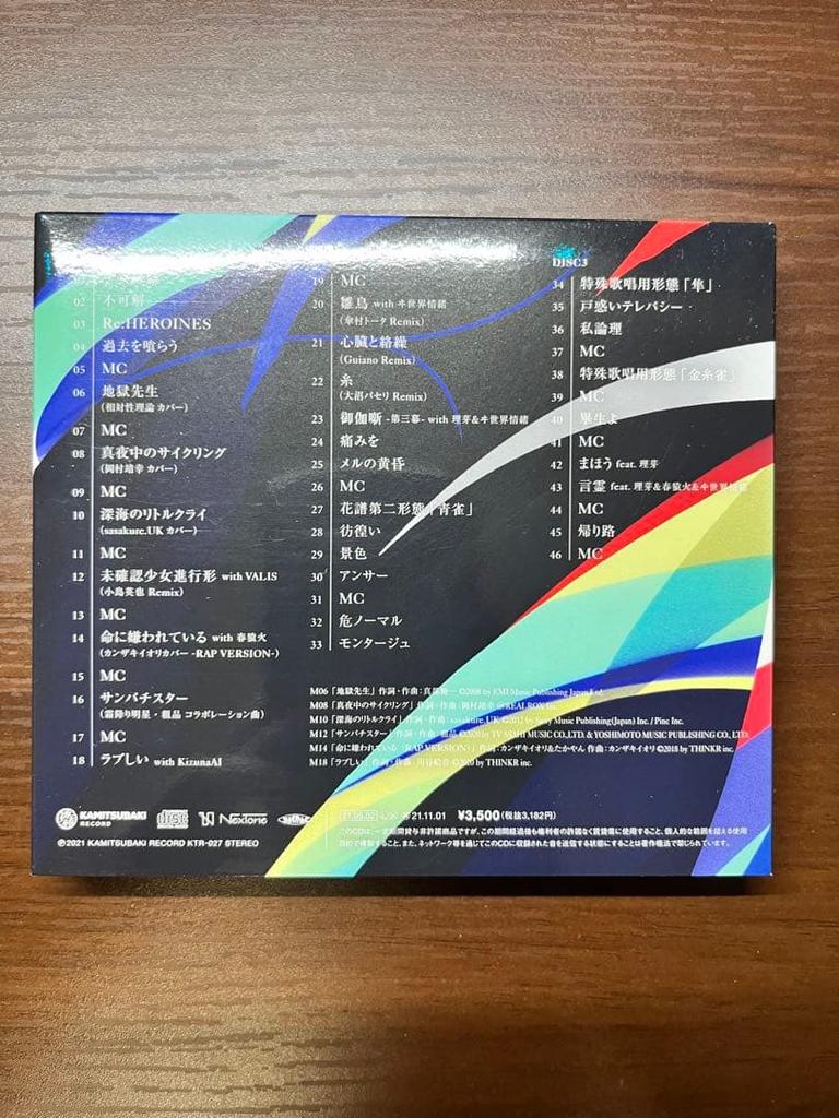 [Б/У] Kafu Live Album "Fukakai 2 Q1" CD Награда за краудфандинг