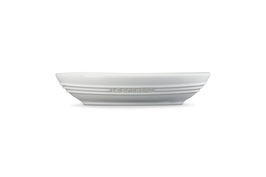 Овальное глубокое блюдо Le Creuset 23 см, Белое, Термостойкое, Подходит для микроволновой печи, духовки и посудомоечной машины, Подходит для запекания, гратена, карри и пасты