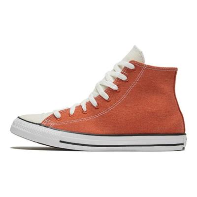 Обновленный хлопковый Chuck Taylor All Star High Canvas 'Оранжевый' Унисекс