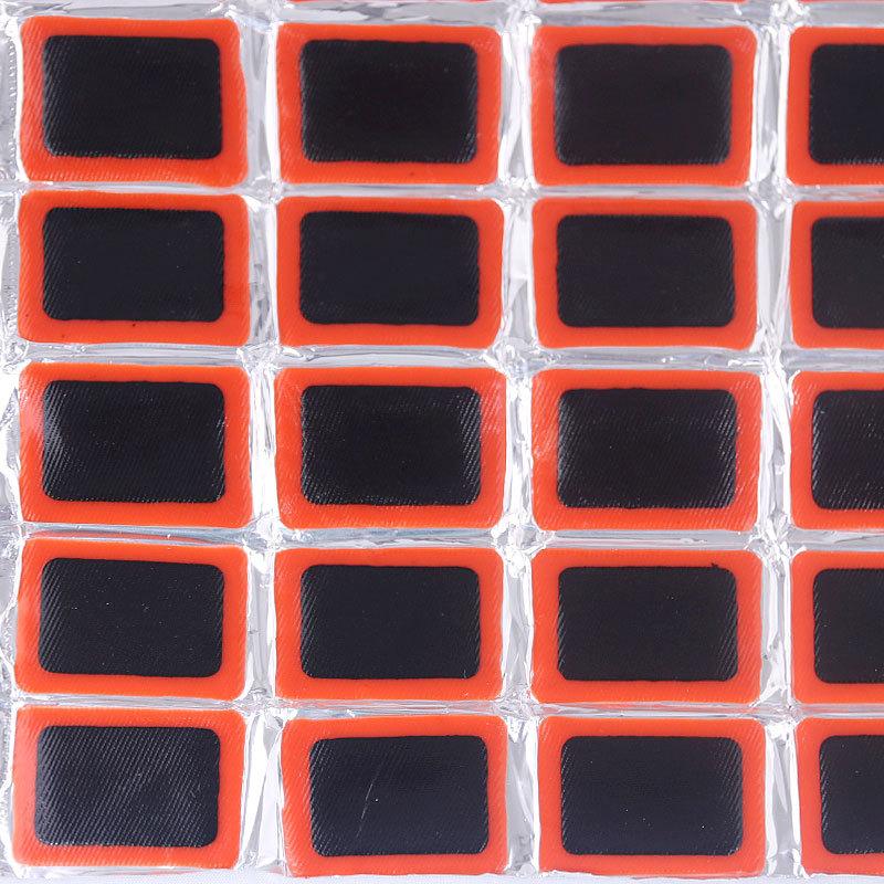 Патч для велосипедных шин, 96 шт., квадратные резиновые заплаты для проколов внутренней трубы велосипеда, комплект для ремонта велосипедных шин MTB