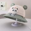 Baby Panda Bucket Hat - Super Cute Cartoon Sun Protection for Boys & Girls, Spring/Autumn Style