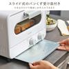 MAXZEN Toaster Oven Toaster Oven Simple 2 Pieces Toast Bread Machine with Timer Includes Saucer and Bread Crumb Tray for Living Alone Easy to Clean