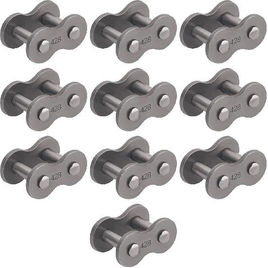 AHL 1 Pcs 520 Series Steel Master Link O-Ring Chain Clip-Type Connecting Link for Motorcycle Dirt Bike