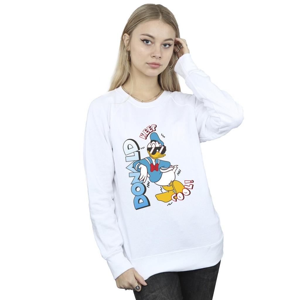 Disney Womens/Ladies Donald Duck Cool Sweatshirt