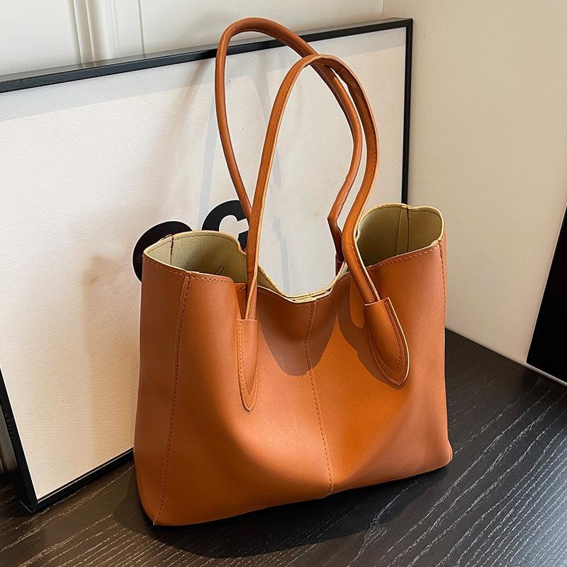 Модная повседневная большая вместительная сумка на одно плечо, пригородная сумка-тоут, студенческая девушка, женский подарок