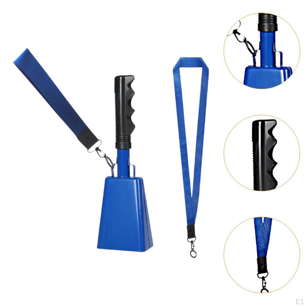 Колокольчик для коровы, звонок для подбадривания, декоративные музыкальные инструменты, шумовой генератор, громкий для рождественского спорта