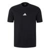 Sports Lifestyle Series Brand Logo Simple Round Neck Breathable Short Sleeve T-Shirt Men Tops Black JY8562