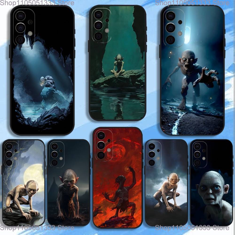 Чехол для телефона L-Властелин К-Колец Голлум Для Samsung S25,S24,S21,S22,S23,S30,Ultra,S20,Plus,Fe,Lite,5G Черная Крышка