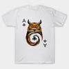 T Shirt Women Owl Ace Of Clove Poker Playing Cards Harajuku Print Kawaii Tshirt Summer Short Sleeve Female T-Shirt Top Tee